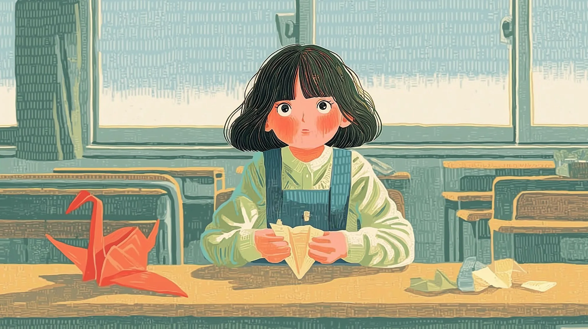 Anxiety support illustration